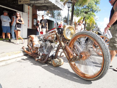 Poker Run 2012 photo - Duval Street, Key West